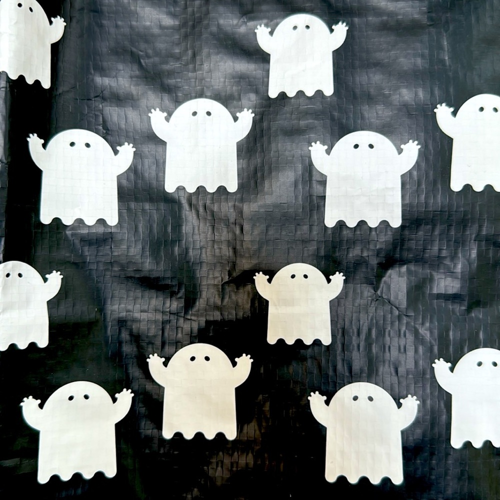 👻 IKEA Kustfyr Reusable Bag Halloween Ghosts 505.996.33 Trick or Treat - Picture 4 of 7